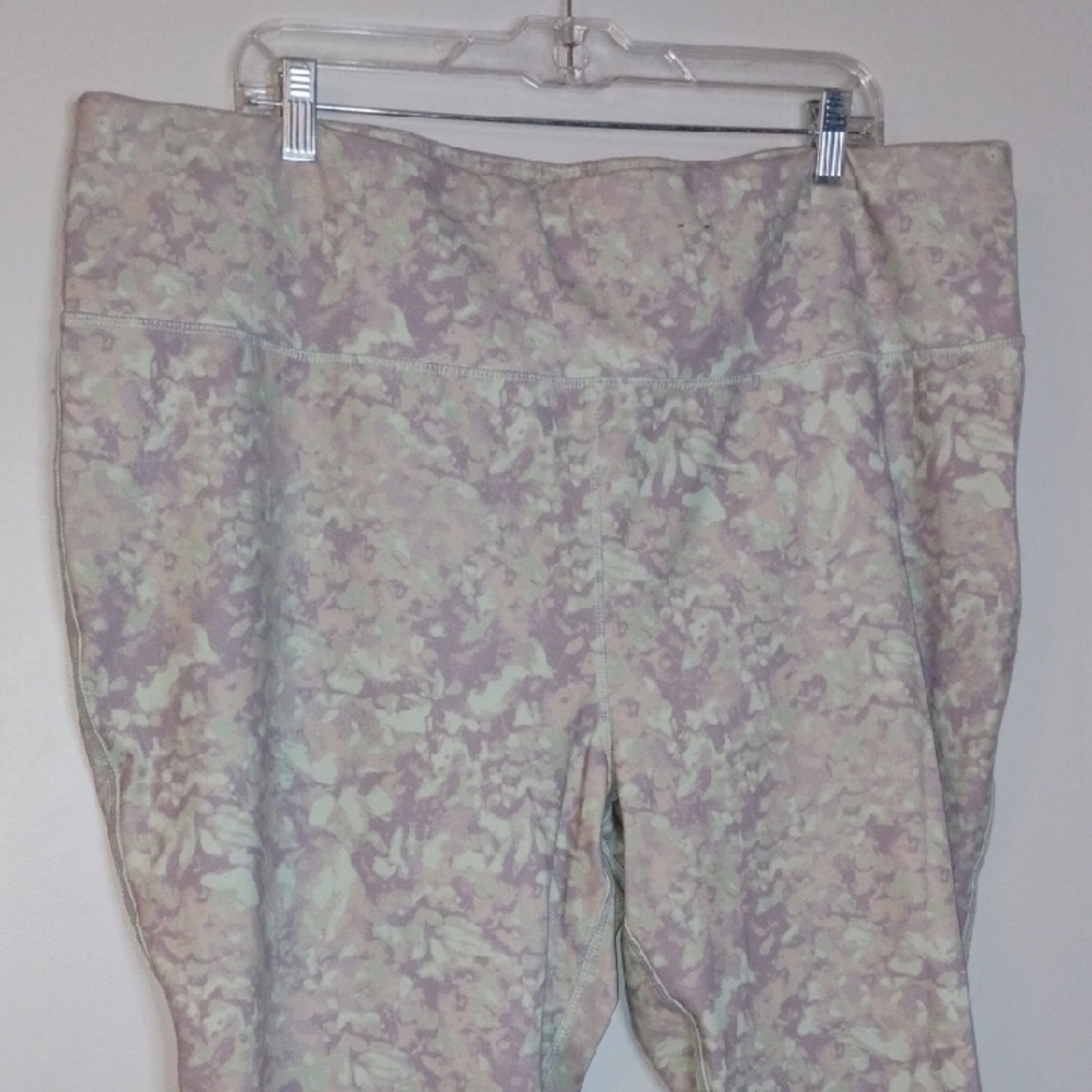 Green And Purple Leggings